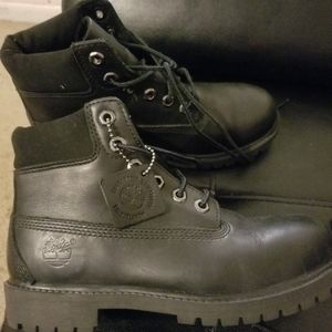 Black Timberland Boots